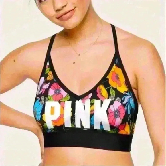 PINK Victorias Secret Active Ultimate Lightly Lined Sports Bra - Picture 2 of 5